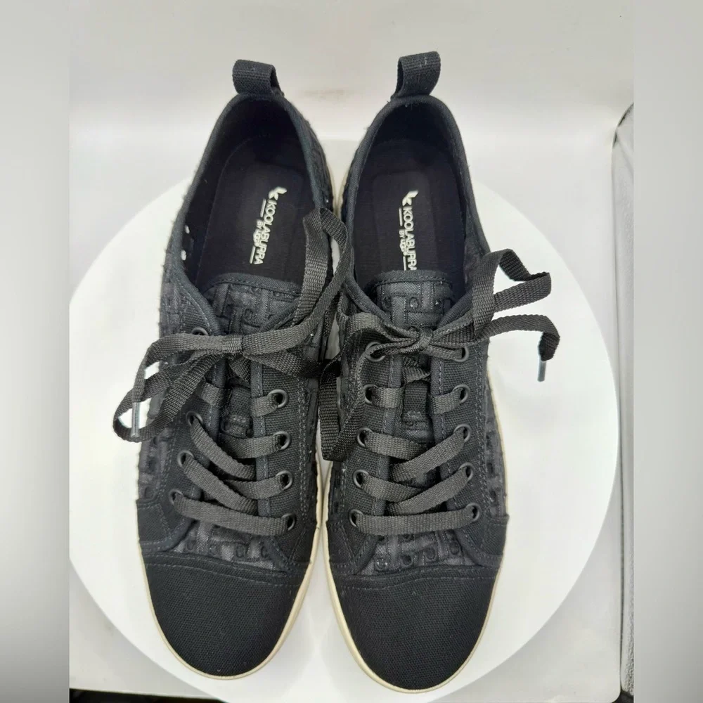 Koolaburra by UGG Women’s Black Lace-Up Sneakers Size 11‎